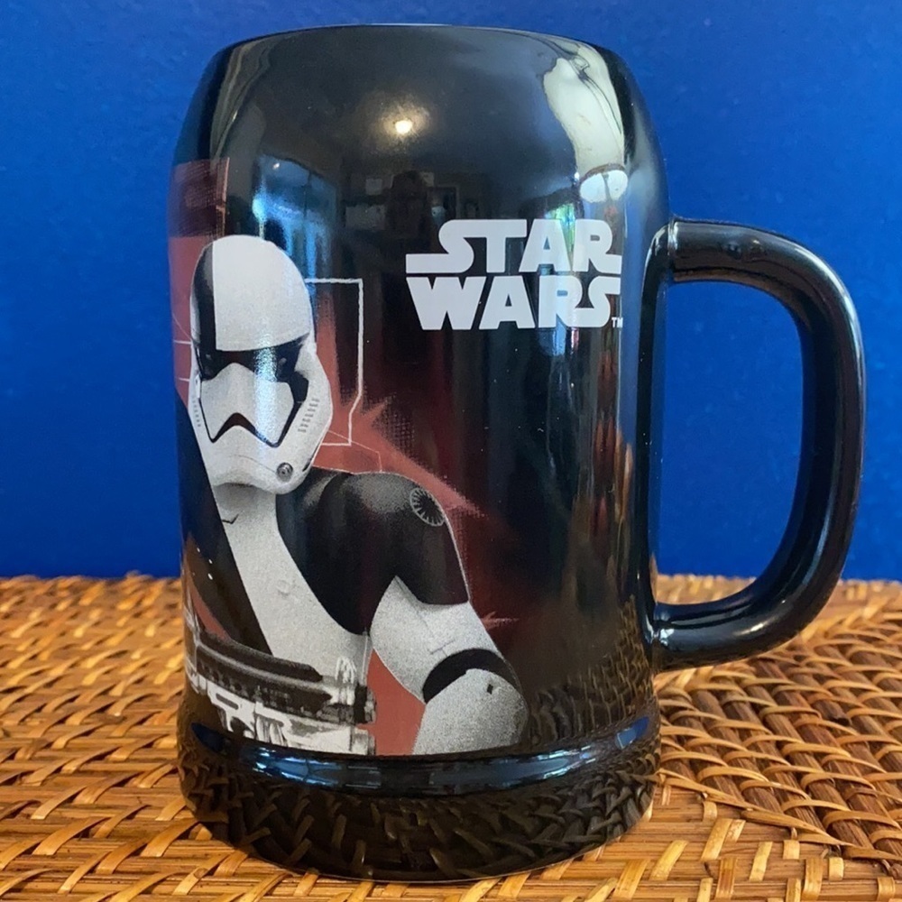 NWOT Star Wars Galerie Movie Oversize Storm Troopers Black Coffee Mug - Picture 3 of 6